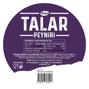 Arden Talar Peynir 1000q